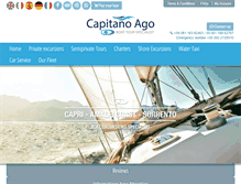 Tablet Screenshot of capitanoago.com